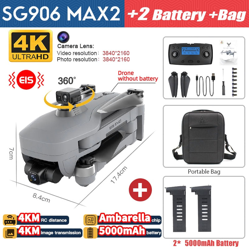 SG906 MAX2 / MAX3 Professional Drones