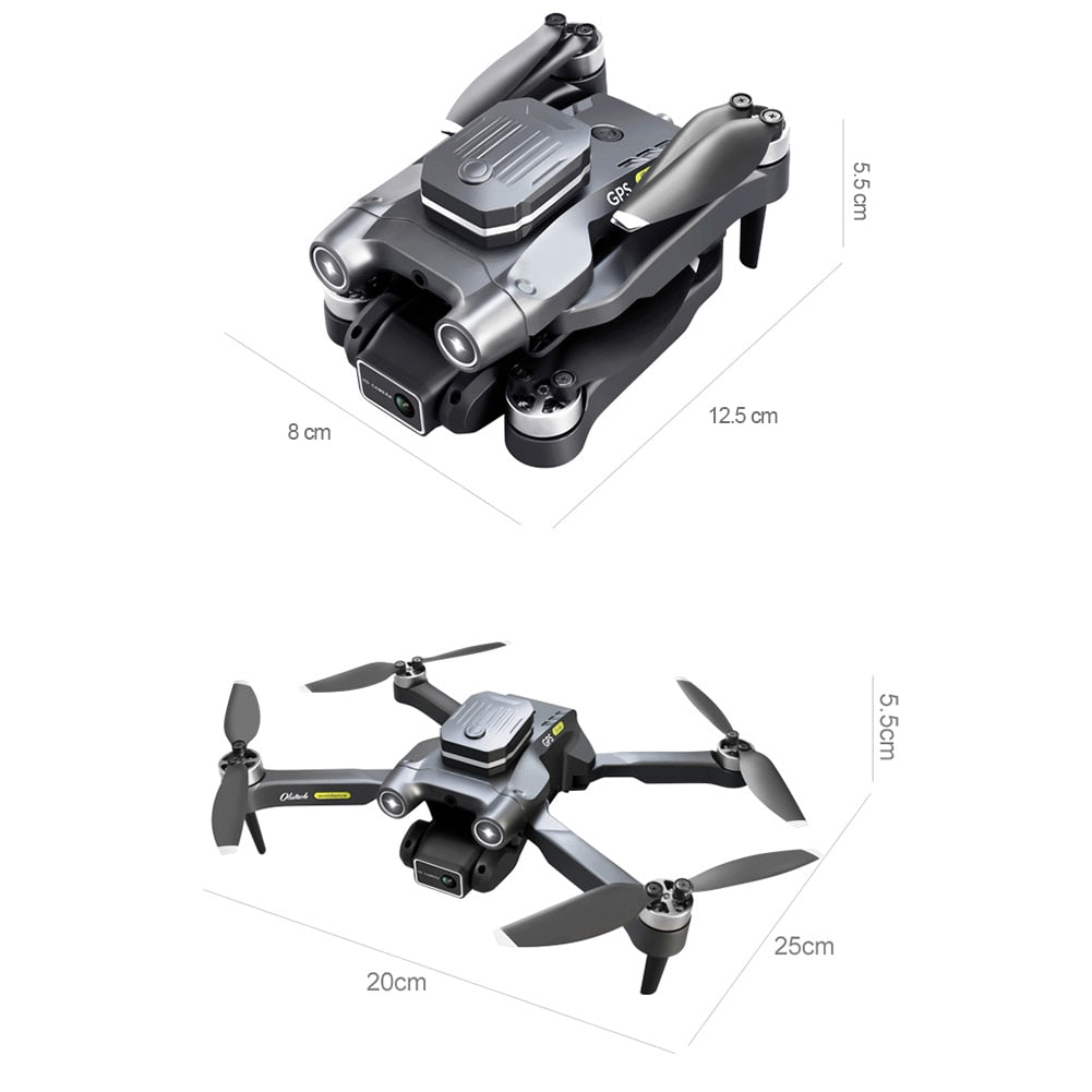 Aerial Camera 4K HD Dual Camera Four-rotor Aircraft