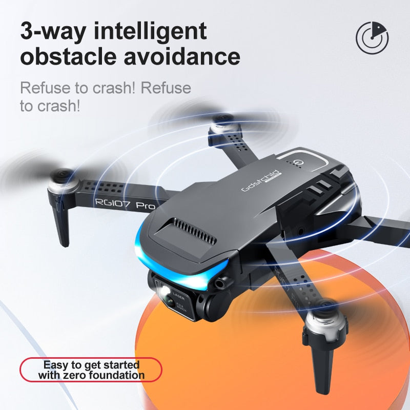 RG107 Mini Drone Obstacle Avoidance HD Drone