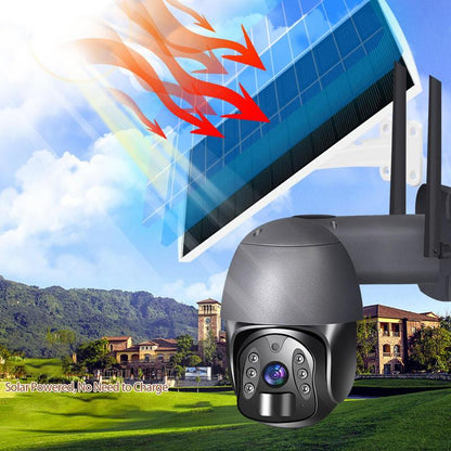 4K Solar Powered Security Camera