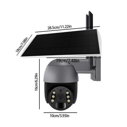 4K Solar Powered Security Camera