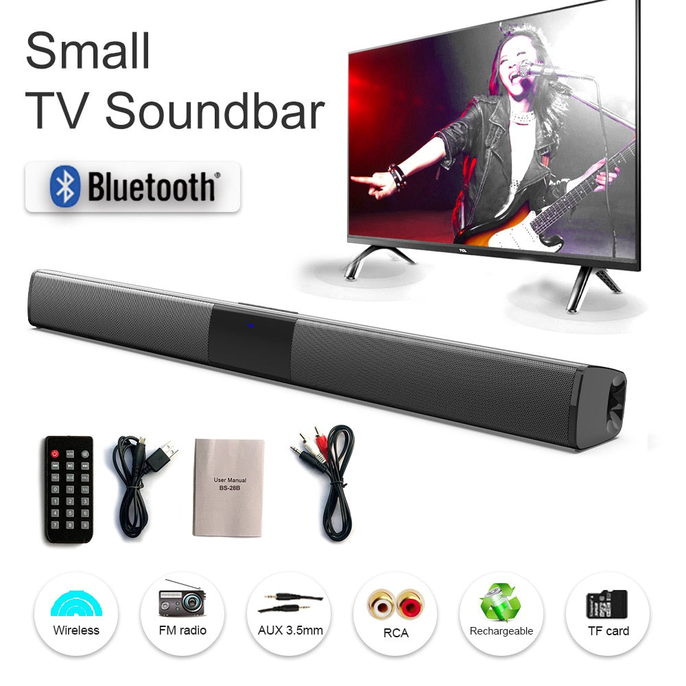 Portable Sound Bar Bluetooth Wireless Speakers