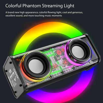 Transparent Mecha Subwoofer Loudspeaker