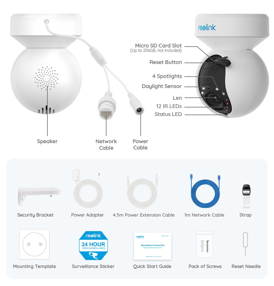 5MP PTZ Surveillance Cameras