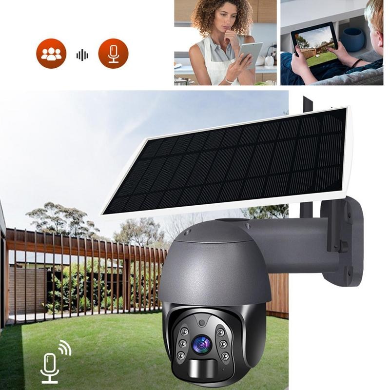 4K Solar Powered Security Camera